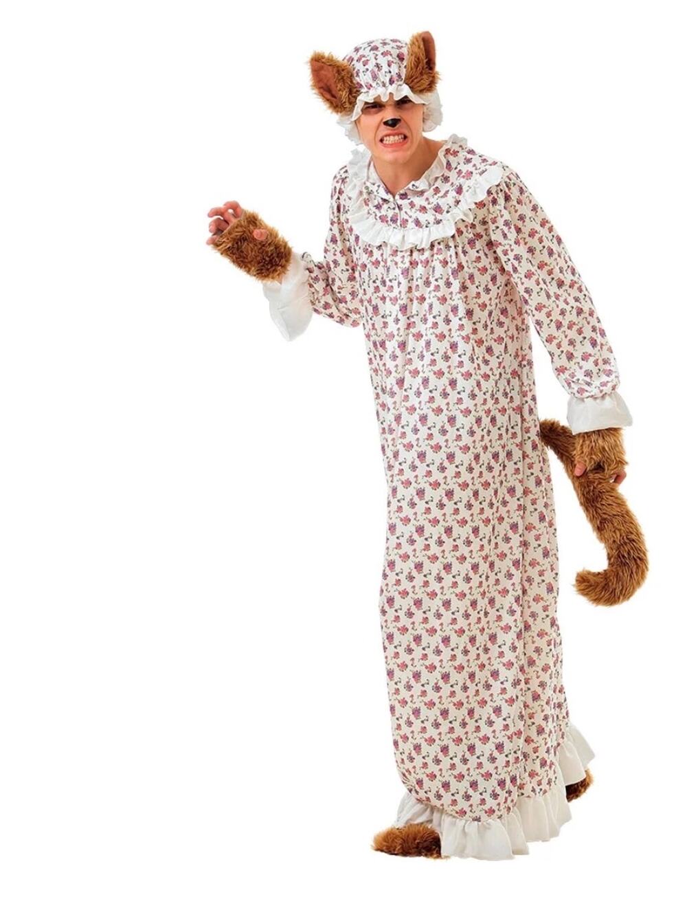 Hauntlook Big Bad Wolf Funny Halloween Costume Adult Fairy Tale  (X-Large)